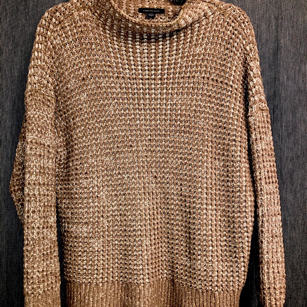 American Eagle Mock Neck Sweater